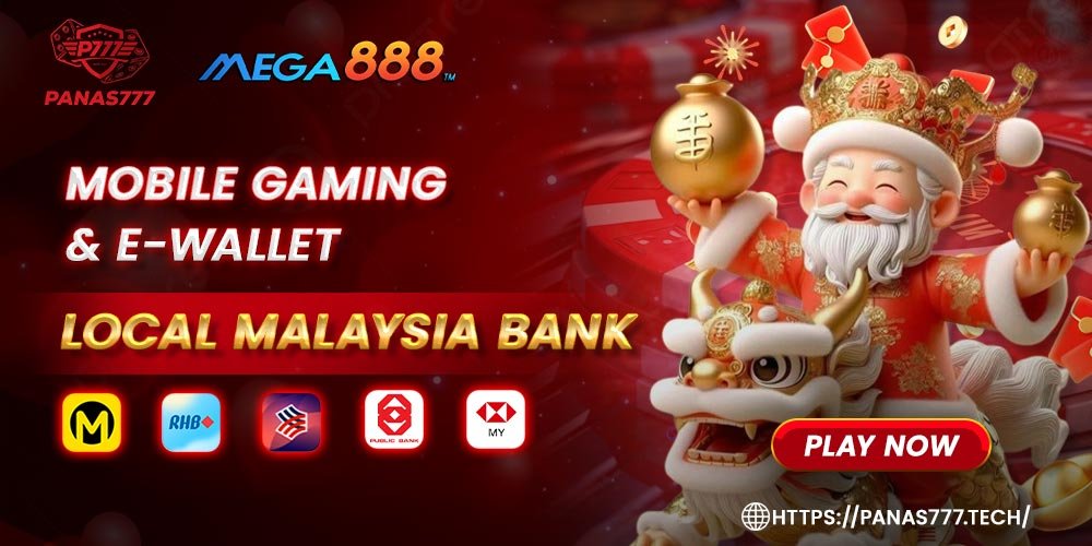 [Mega888]mobile gaming, & e-wallet + local malaysia bank [total 5 banks]